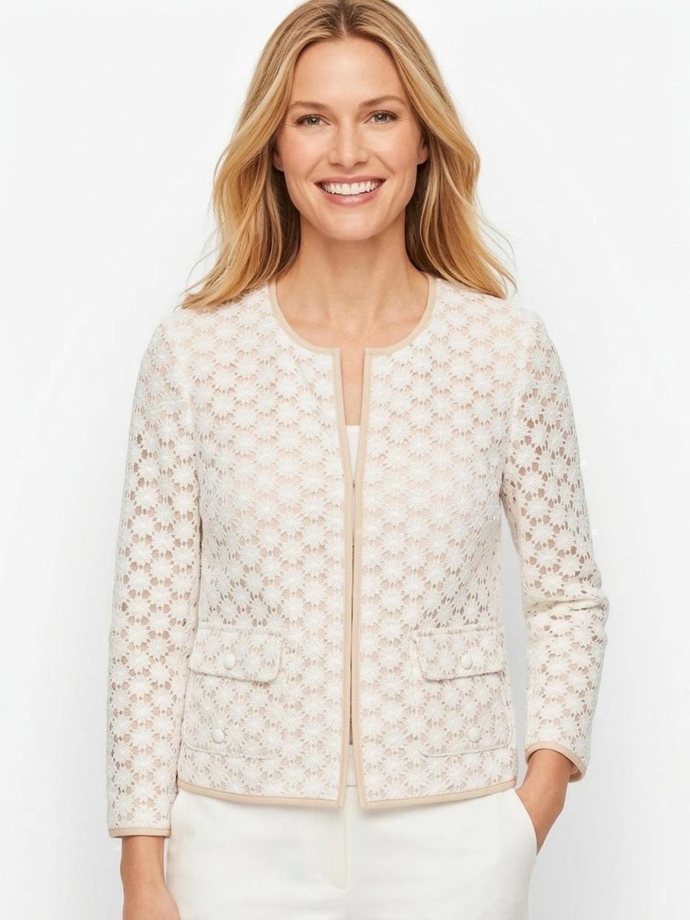 Talbots Lace Jacket